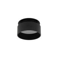 Lampa punktowa podtynkowa SHINE wys.6cm szer.8cm GU10 IP20 | Czarny 11348