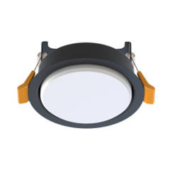 Oprawa podtynkowa DOWNLIGHT UNO S BLACK szer. 9.5cm GX53 | czarny