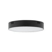 Plafon LID ROUND LED 16cm 25W barwa neutralna 4000K | czarny 10416