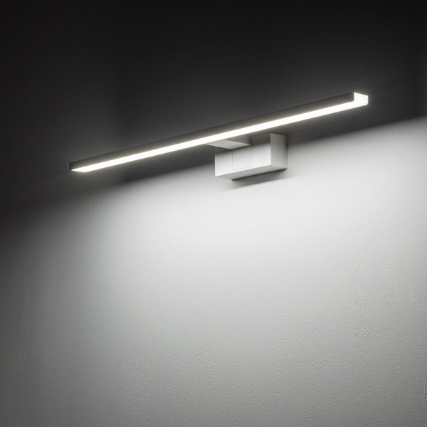 Kinkiet CEZANNE LED WHITE M 60cm 12W barwa neutralna 4000K IP44 | biały 10684