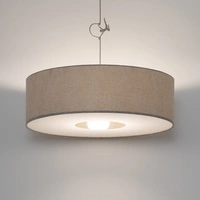 Lampa wisząca CEDRO L E27 wys.130cm szer.65cm | Beż 11666