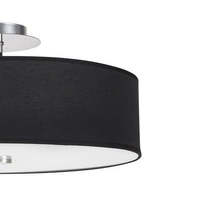 Lampa sufitowa plafon VIVIANE śr 50cm czarny 6390