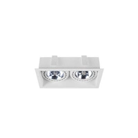 Lampa wpuszczana dwupunktowa MOD WHITE II 9412