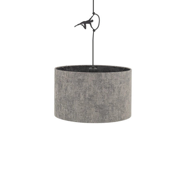 Lampa wisząca LAGO S E27 wys.130cm szer.40cm | Szary 11673