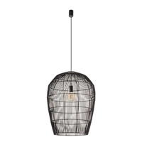 Lampa wisząca HAITI L śr. 53cm E27 | czarny 11168