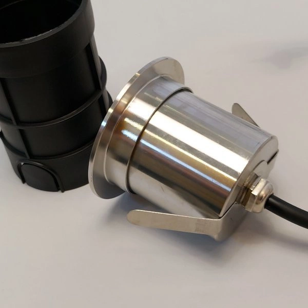 Oprawa najazdowa PICCO LED L srebrny śr. 7,5cm 9104