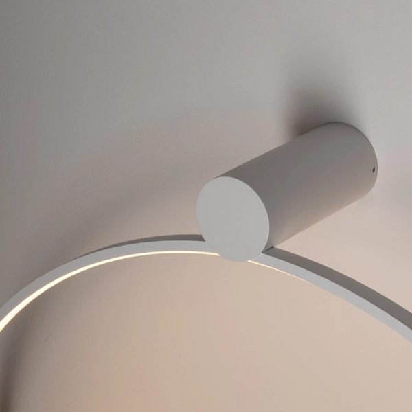 Lampa ścienno-sufitowa CIRCOLO LED M 3000K 21W 660lm szer.60cm wys.13cm CRI>90 | Biały 11603