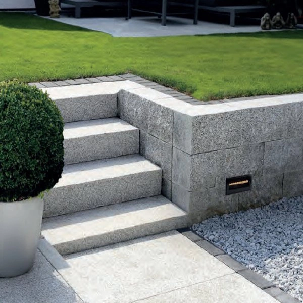 Lampa ścienna SIDEWALK ROUND LED IP54 | czarny 8147