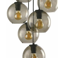 Duża lampa do salonu VETRO VII 9131