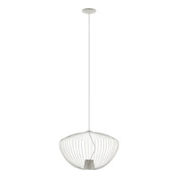 Lampa wisząca PUMPKIN M szer. 54,5cm GU10 | jasnoszary 11244