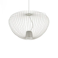 Lampa wisząca PUMPKIN M szer. 54,5cm GU10 | jasnoszary 11244