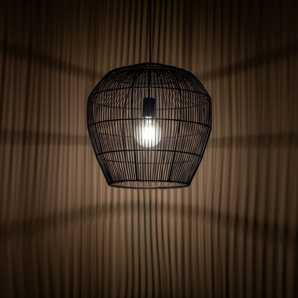 Lampa wisząca HAITI S śr. 43cm E27 | czarny 11166