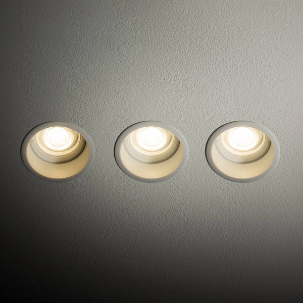 Oprawy podtynkowe CUP 3 PC SET śr. 7cm 3xGU10 | biały 10793