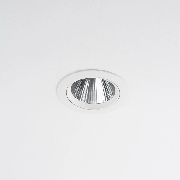 Lampa punktowa podtynkowa EGINA LED szer. 14cm 15W barwa neutralna 4000K | biały 10556