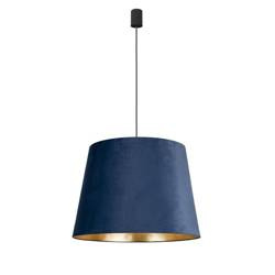 Lampa wisząca CONE L BLUE | granatowy 8440