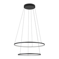 Lampa wisząca CIRCOLO LED szer. 60cm 35W barwa neutralna 4000K | czarny  10864