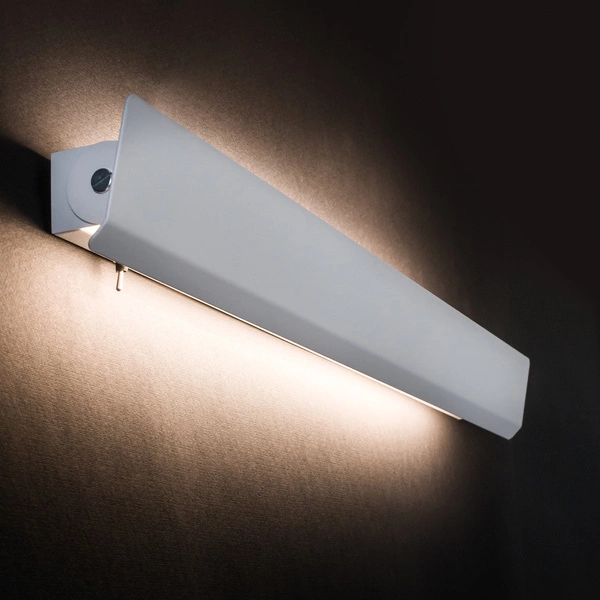 Kinkiet WING LED WHITE  68 cm 11W barwa ciepła 3000K | biały 7543