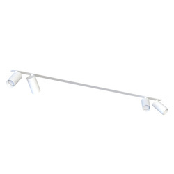 Lampa 4 punktowa podtynkowa MONO SURFACE IV szer. 118cm GU10 | biały 7831