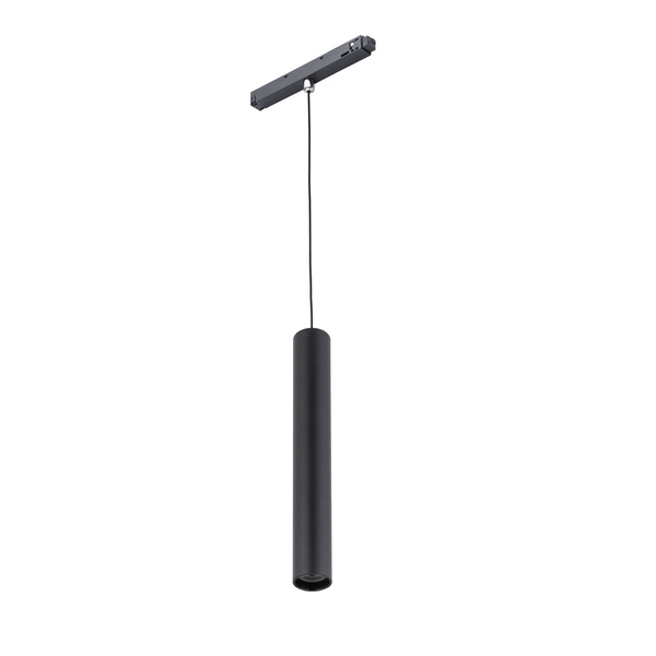 Lampa wisząca ROLLER LED śr. 4cm 9W 4000K do szynoprzewodów magnetycznych | czarny