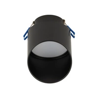 Lampa wpuszczana HVAR szer. 8,5cm GX53 | czarny 10487