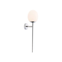 Lampa ścienna do łazienki TORCH G9 25W wys. 52cm | chrom 8123