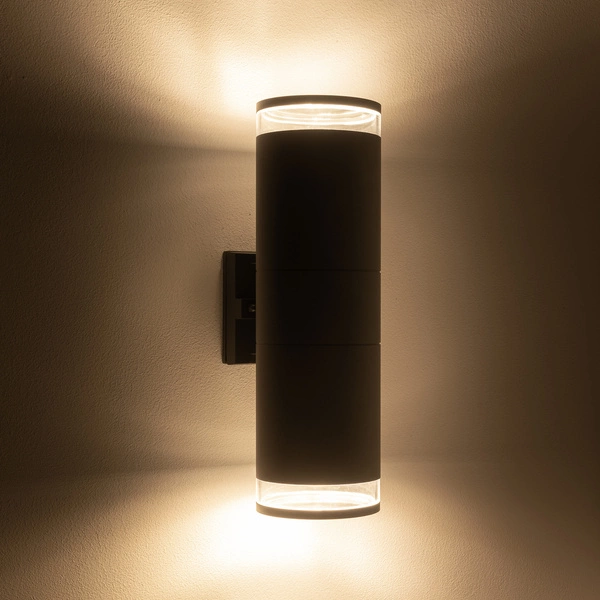 Kinkiet ROCK PRO II wys. 35cm 2xE27 IP44 | grafitowy 10688