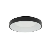 Plafon NIKKI ROUND LED śr. 48cm 48W barwa neutralna | czarny 11211