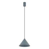 Lampa wisząca ZENITH S wys.130cm szer.20.5cm GU10 IP20 | Umbra blue 11491