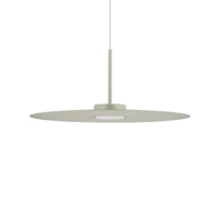 Lampa wisząca SIMONE SAGE GREEN wys.140cm szer.40cm GX53 IP20 | Sage green