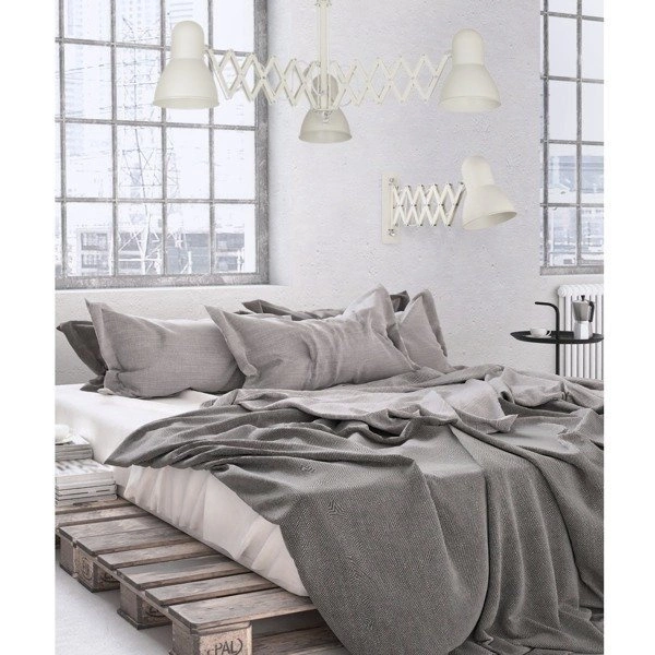 Kinkiet na wysięgniku HARMONY czarny z włącznikiem 9890