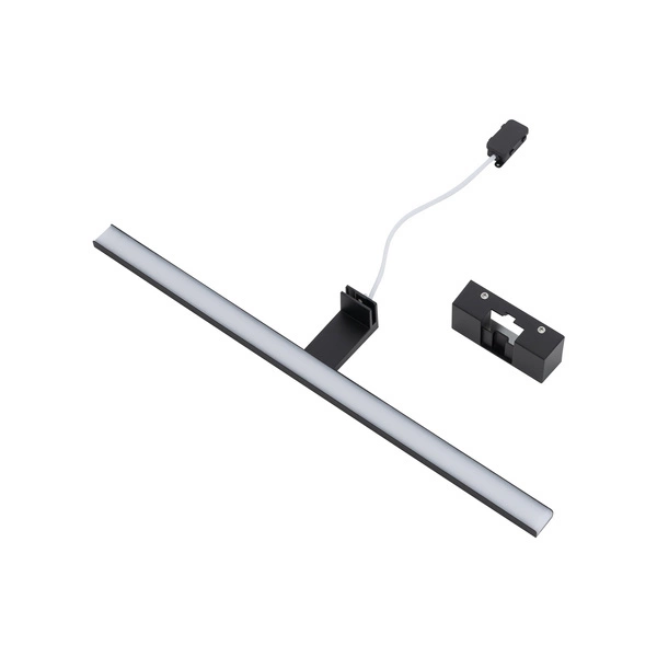 Kinkiet CEZANNE LED BLACK M 60cm 12W barwa neutralna 4000K IP44 | czarny 10677