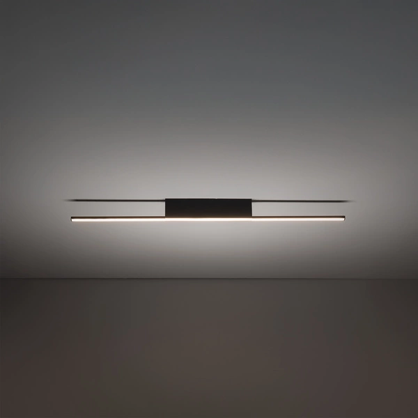 Lampa sufitowa GIAVELLOTTO LED S 18W 3000K 1400lm dług.75.5cm | Czarny 11886