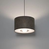 Lampa wisząca LAGO S E27 wys.130cm szer.40cm | Szary 11673
