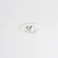 Lampa podtynkowa EGINA LED szer. 11cm 10W barwa ciepła 3000K | biały 10551