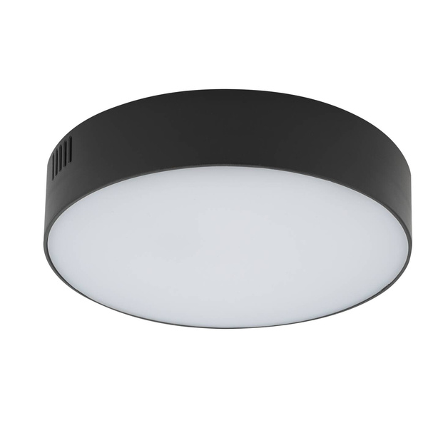 Plafon LID ROUND LED 16cm 25W barwa ciepła 3000K | czarny