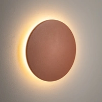 Zewnętrzny Kinkiet ARIA LED M 9W 3000K 540lm szer.18cm IP54 | Brick red 11567