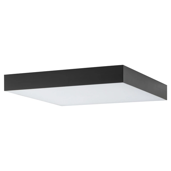 Plafon LID SQUARE LED 30cm 50W barwa ciepła 3000K | czarny 10427
