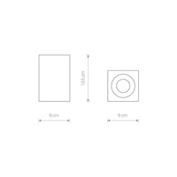 8364 Oprawa oświetl."BRAVO WHITE" 8364