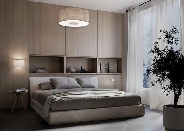 Kinkiet CEDRO B 2xG9 wys.15cm dług.25cm | Beż 11669