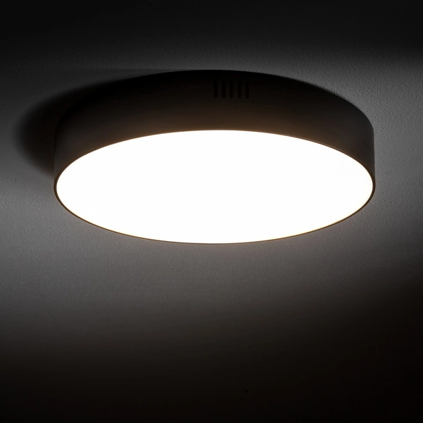 Plafon LID ROUND LED 21cm 35W barwa neutralna 4000K | czarny 10417