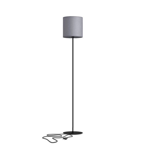 Abażur system lamp PETIT tkanina | srebrny 8332