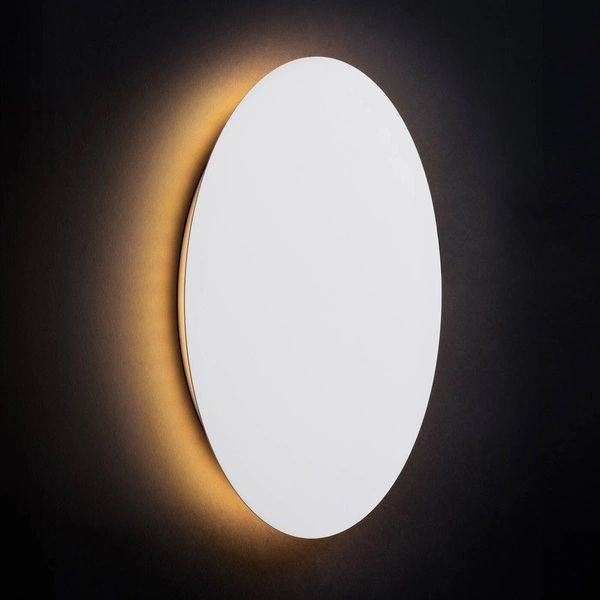 Kinkiet RING LED L 35cm 15W barwa ciepła 3000K | czarny 7636