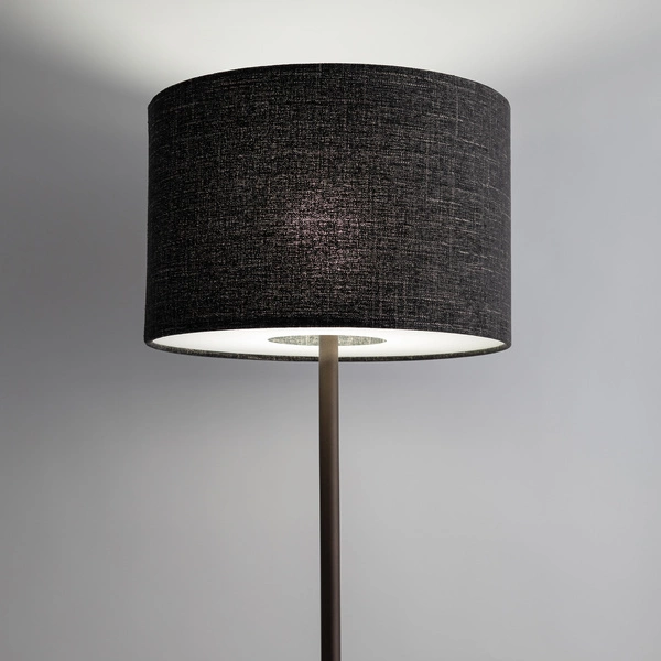 Lampa podłogowa AMARELA E27 wys.163cm szer.46cm kabel200cm | Czarny melanż 11663