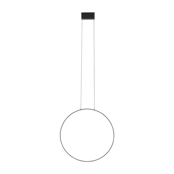 Lampa wisząca CIRCOLO LED śr. 60cm 21W barwa neutralna 4000K | czarny 10861