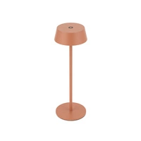 Lampa przenośna AMY LED 2W 3000K 170lm wys.32.5cm szer.10.8 IP54 ściemniacz włącznik | Brick red 11534