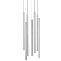 Lampa nad wyspę, nad stół LASER WHITE VII 8918