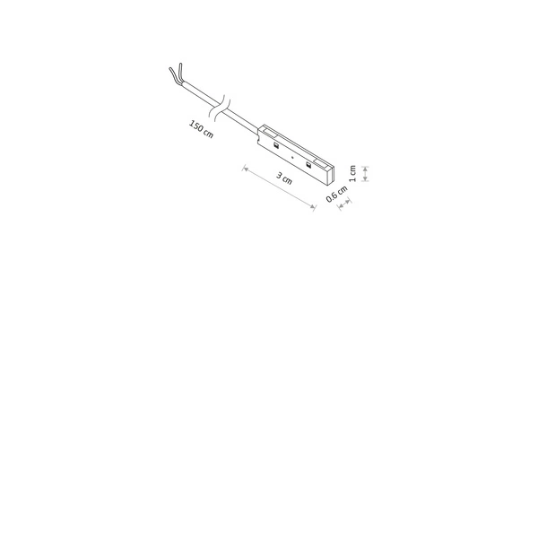 Moduł przewodzący do zasilania zewnętrznego szynoprzewodów niskonapięciowych NANO-LVM | 11736