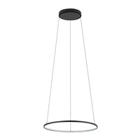 Lampa wisząca CIRCOLO LED szer. 45cm 18W barwa neutralna 4000K | czarny 10863