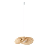 Lampa wisząca HAVANA S szer. 50cm E27 | naturalne drewno 11395