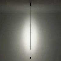 Lampa wisząca VERTIC 300cm LED 19W barwa neutralna 4000K | czarny 10857